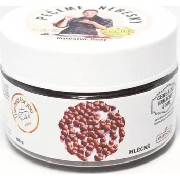 Cukrovinka Eurocao Cereální kuličky v mléčné čokoládě 5 mm (100 g) Besky edice