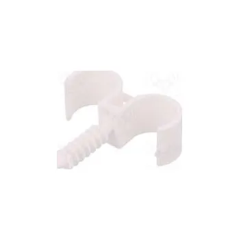 kabelová chránička Držák Øsvazku 22mm bílá Ømont.otv 8mm RING 22/2 Zásuvky 2