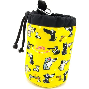 Hračka pro psa Pískací Potvůrky Pamlskovník - love Vyberte barvu: žlutá