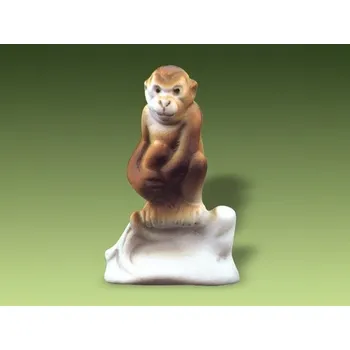 Talíř Opička na větvi 3,5 x 2,5 x 5,0 cm Český porcelán Dubí