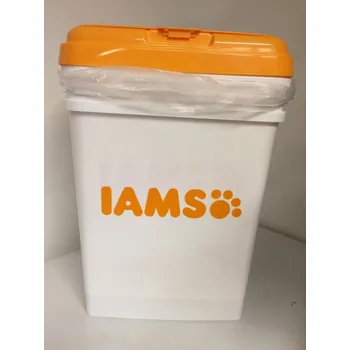 Miska pro psa Iams Plastový barel na krmivo pro kočku 15l