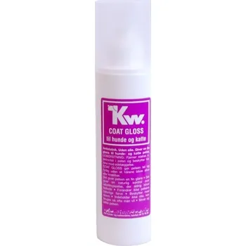 Kosmetika pro psa KW shop KW COAT GLOSS - Antistatický sprej bez oleje 175 ml - pro úpravu srsti před výstavou