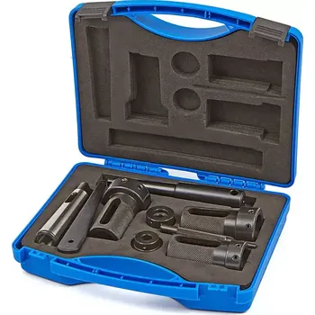 Příslušenstí k soustruhu Držák závitových oček 16 - 38 mm, pro koník soustruhu, vrtačku, frézku - metrický - MK2, MK3, 10 dílů (TrueTech)