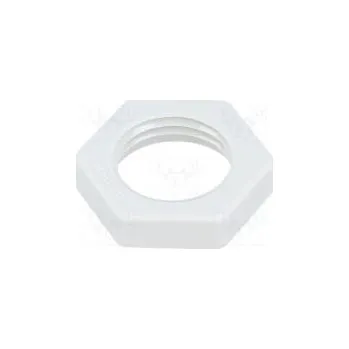 Matice Matice M16 polyamid Thk 5mm Klíč 22mm světle šedá