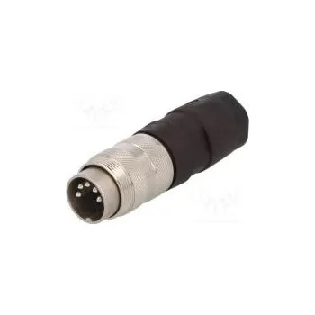 Elektrický konektor Konektor M16 vidlice na kabel IP40 zástrčka pájení 100V 5A