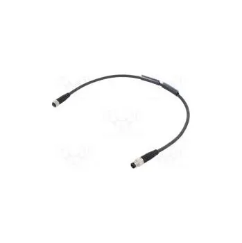 Příslušenství k měřicímu přístroji Připojovací kabel přímý 0,3m 60VAC 4A -25÷90°C IP67,IP6K9K