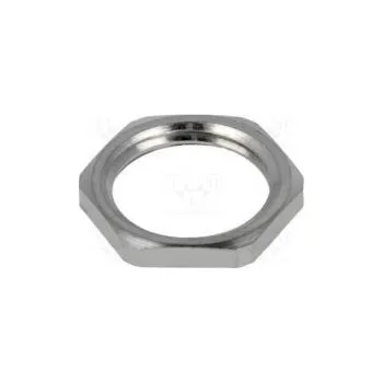 Matice Matice M16 mosaz nikl Thk 2,8mm Klíč 19mm Závit metrický