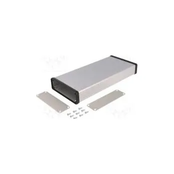 Rozvaděč Kryt s panelem 1455 X 103mm Y 220mm Z 30mm hliník šedá