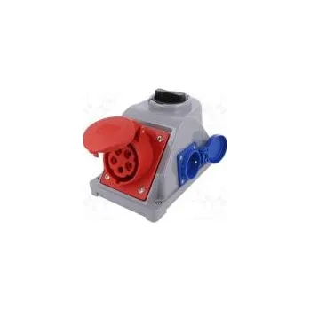Konektor napájecí AC třífázové zásuvka zásuvka 16A 400VAC