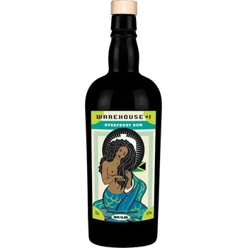 Rum Warehouse #1 Overproof White Rum River Mumma Edition WP/CJN 63% 0,7 l (holá láhev)