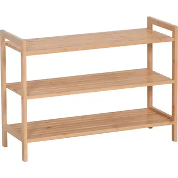 Botník Botník 3-policový KŘENO, bambus - SLEVA 3% s kodem radost25