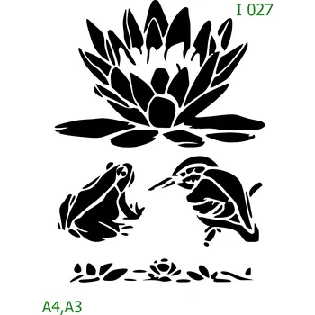 Šablona I 027 - A4 , Nelepící folie