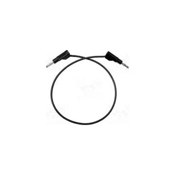 Měřicí kabel Měřicí šňůra 20A banánek 4 mm,z obou stran Ujmen 1kV černá