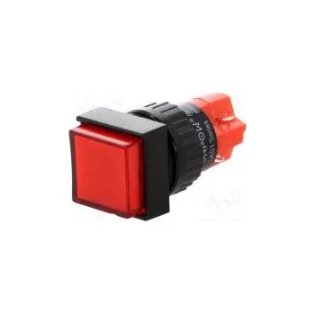 vypínač Switch push-button Pos 2 SPDT 3A/250VAC 2A/24VDC ON-(ON)