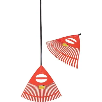 Hrábě Hrábě plastové 26 zubů s násadou 1500mm 99414