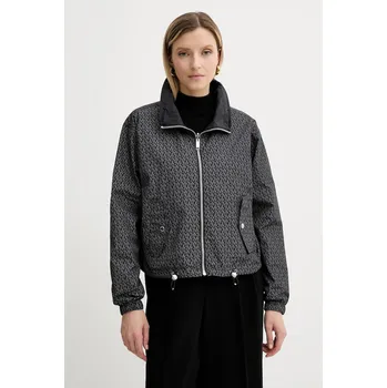 Oboustranná bunda MICHAEL Michael Kors šedá barva, přechodná, MT520IMJN3 90X, vel. XS