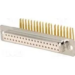 D-Sub PIN 37 zásuvka zásuvka bez krytu,standard 9,4mm THT