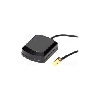 Autoanténa Anténa vnitřní GPS SMB-B zástrčka úhlový Dél 5m magnet 15mA