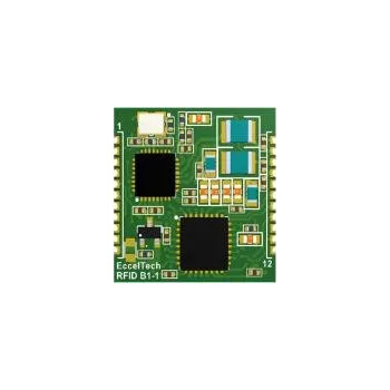 Čtečka RFID 20x20x2mm UART 2,5÷3,6V PCB hranový 13,56MHz