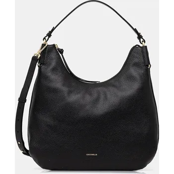 Kabelka Kožená kabelka Coccinelle REBEKKA E1.T95.13.01.01 černá 99X, vel. ONE SIZE