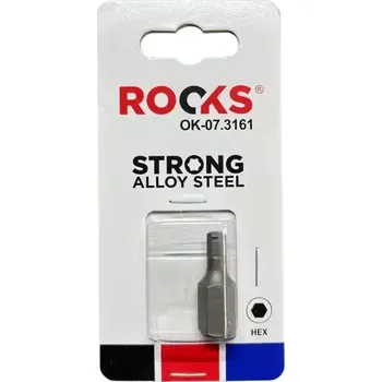 Nářadí pro automobil ROOKS Bit 10 mm 3/8" Hex5 RKS OK-07.3161