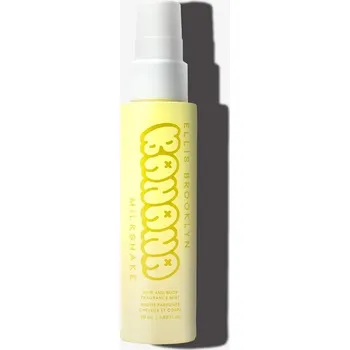 Nestandardní parfém Ellis Brooklyn Hair and Body Mist Přírodní vlasový a tělový sprej BANANA MILKSHAKE 50 ml