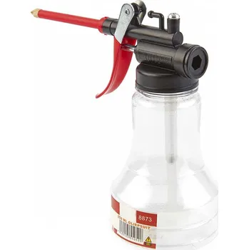 Tlaková olejnička pro soustruhy a frézky s průhledným tělem, 350 ml (TrueTech)