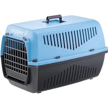 přepravka pro zvíře Ferplast Skipper 3 62 x 41 x 38 cm, modrá