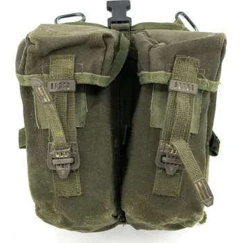 Armáda Britská Sumka britská LEVÁ na zásobníky UNIVERSAL ZELENÁ použitá