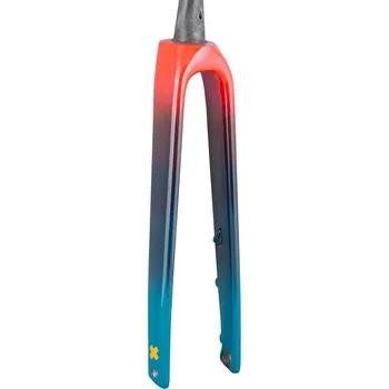 Vidlice na kolo Pevná vidlice TREK Fork Rigid Trek Boone 6 330mm, 45mm Radio Red/Navy/Teal Fade