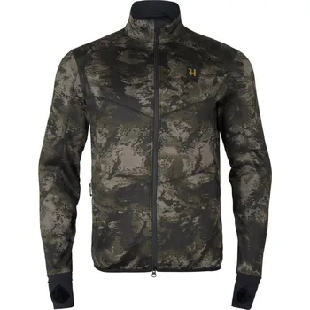 HÄRKILA - Noctyx camo full zip fleece bunda pánská AXIS MSP®Black Axis MSP® Black M