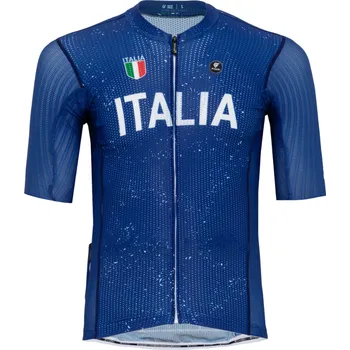 cyklistický dres Dres PISSEI Sanremo Blu Italia M