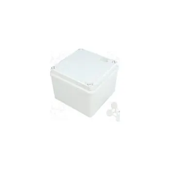 vypínač Kryt univerzální X 100mm Y 100mm Z 80mm šedá IP55 na omítku