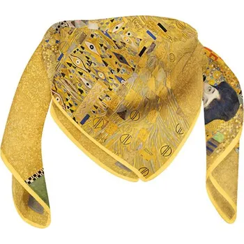 Šátek Hedvábný šátek Adele Bloch 90x90cm, Gustav Klimt
