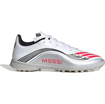 Turfy Dětské Turfy ADIDAS F50 MESSI LEAGUE TF J JP7456 – Bílá 35