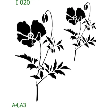 Šablona I 020 - A4 , Lepící fólie
