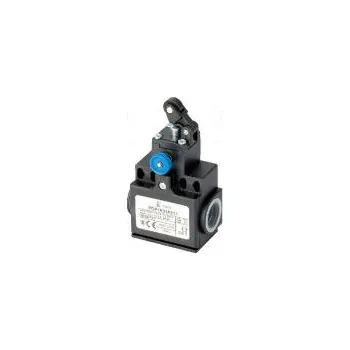 Switch Limit switch lever R 18mm, plastic roller Ø12,5mm,with reset