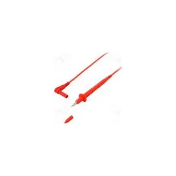 Měřicí kabel Měřicí šňůra 20A měřicí hrot x2,úhlový banánek 4 mm x2