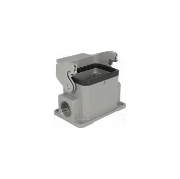 Síťový konektor Kryt pro obdélníkové konektory Han velikost 6B se západkou