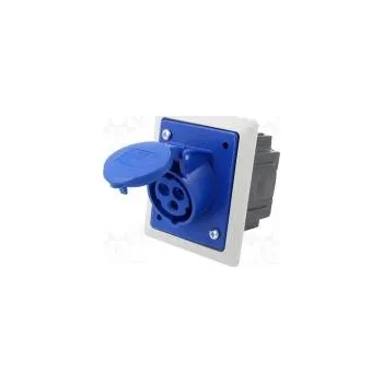 Elektrická zásuvka Konektor napájecí AC zásuvka zásuvka 16A 400VAC IP44,IP54