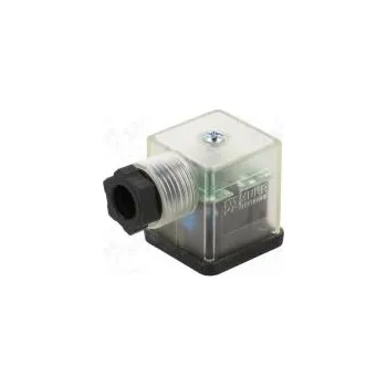 Elektrická zásuvka Konektor pro ventily zástrčka formát A 18mm zásuvka PIN 3