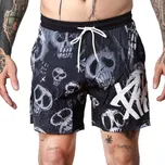 PITCHA koupací šortky SKULL black - 36