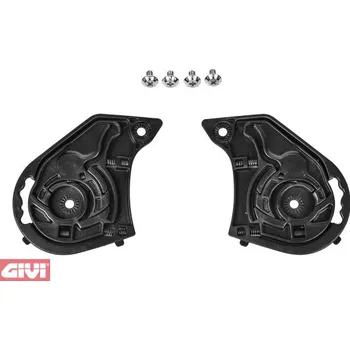 GIVI Z2506R pár bočních úchytů plexi přilby 50.5 Tridion včetně šroubků (pozice 4)