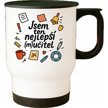 Termohrnek Cestovní termohrnek učitel/ka - pampeliška
