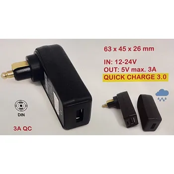 SW MOTECH USB 9 nabíječka max. 3A