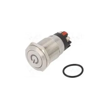 Switch Switch vandal resistant Pos 2 SPDT 3A/220VAC 5A/24VDC IP65