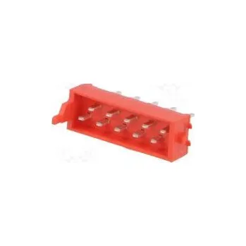 Elektronická součástka Micro-MaTch socket male PIN 10 THT on PCBs 1.5A Layout 2x5