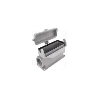 Síťový konektor Kryt pro obdélníkové konektory Han velikost 24B se západkou