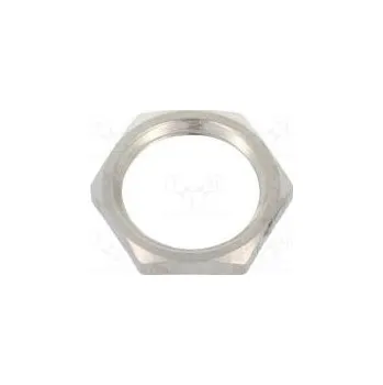 Matice Matice M16 mosaz nikl 19mm Závit metrický Stoupání 1,5