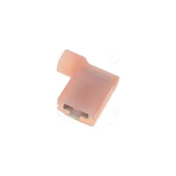 Elektrický konektor Faston plochý 6,35mm 0,8mm zásuvka 0,35÷0,8mm2 krimpovací